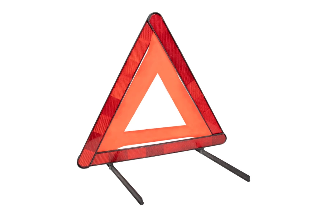 Знак аварийной остановки KRAFT (пласт. основание )