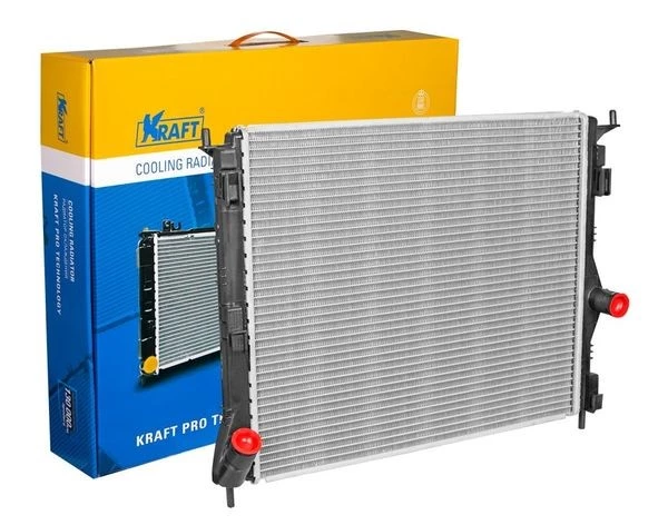 Радиатор системы охлаждения LADA Largus, Renault Logan MT KRAFT (паяный)