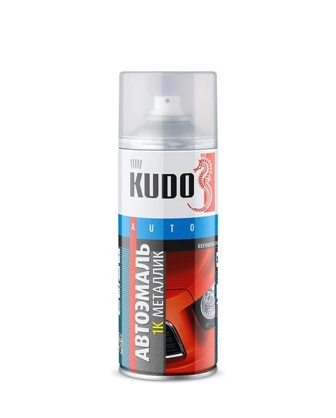 Краска металлик KUDO Ford Focus Silver/светло-серебристый (520 мл) (аэрозоль)