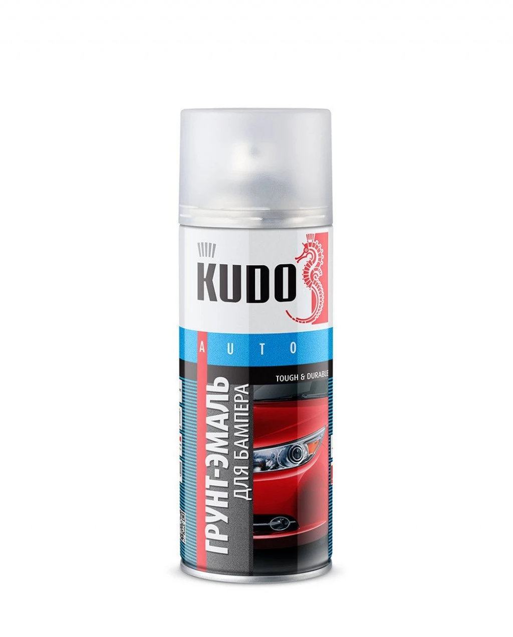 Эмаль для бампера KUDO черная (520 мл) (аэрозоль)