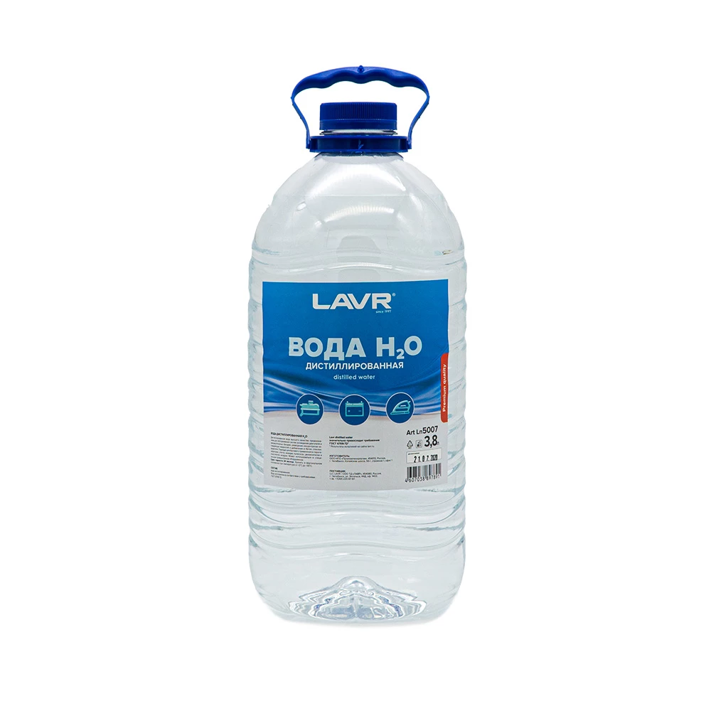 Вода Дистиллированная LAVR 3,8 л