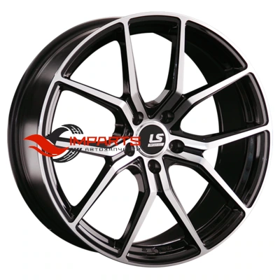 Колесный диск LS FlowForming 8,5x19/5x112 ET25 D66,6 RC47 BKF (конус)