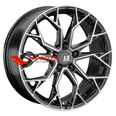 Колесный диск LS FlowForming 9x21/5x120 ET40 D72,6 RC61 BKF (конус)