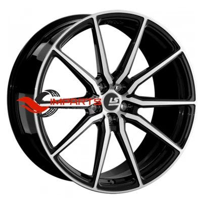 Колесный диск LS Forged 9,5x21/5x120 ET49 D72,6 LS FG01 BKF (конус, C570)