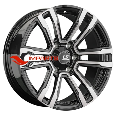 Колесный диск LS Forged 8x20/6x114,3 ET46 D67,1 LS FG11 BKF (конус, C570)