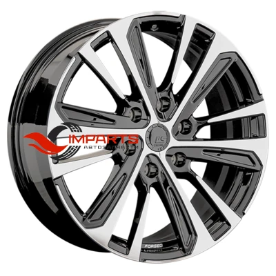 Колесный диск LS Forged 7,5x19/6x139,7 ET25 D106,1 LS FG19 BKF (конус, C570)