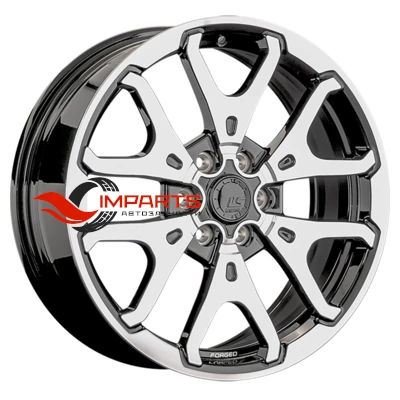 Колесный диск LS Forged 7x18/6x114,3 ET45 D66,1 LS FG20 BKF (конус, C570)