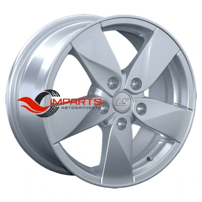 Колесный диск LS 6,5x15/5x114,3 ET40 D73,1 1062 Sil (конус, C570)