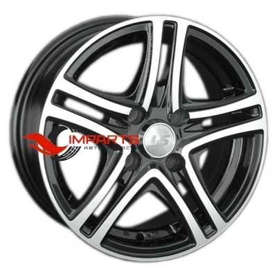 Колесный диск LS 6,5x15/4x114,3 ET40 D73,1 570 BKF (конус)