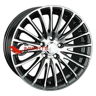 Колесный диск LS 7,5x17/5x114,3 ET40 D73,1 565 BKF (конус)