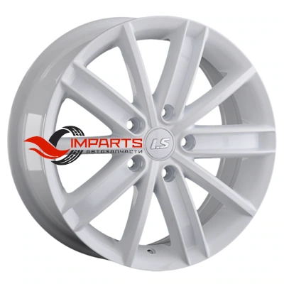 Колесный диск LS 6,5x16/5x112 ET40 D57,1 1045 White (конус, C645)