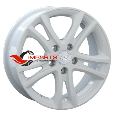 Колесный диск LS 6,5x16/5x112 ET40 D57,1 1072 White (конус, C645)