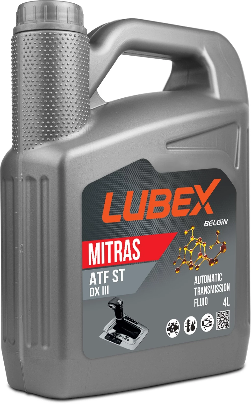 Масло трансмиссионное LUBEX Mitras ATF ST DX III 4 л