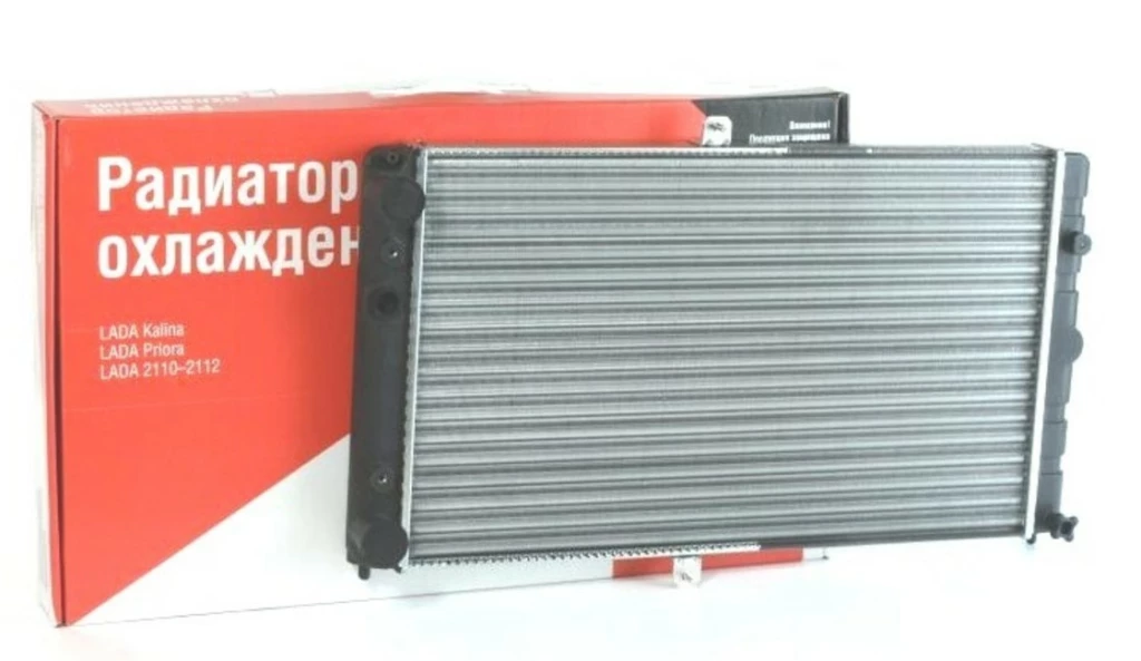 Радиатор системы охлаждения 2110 (алюм.) ДААЗ LADA