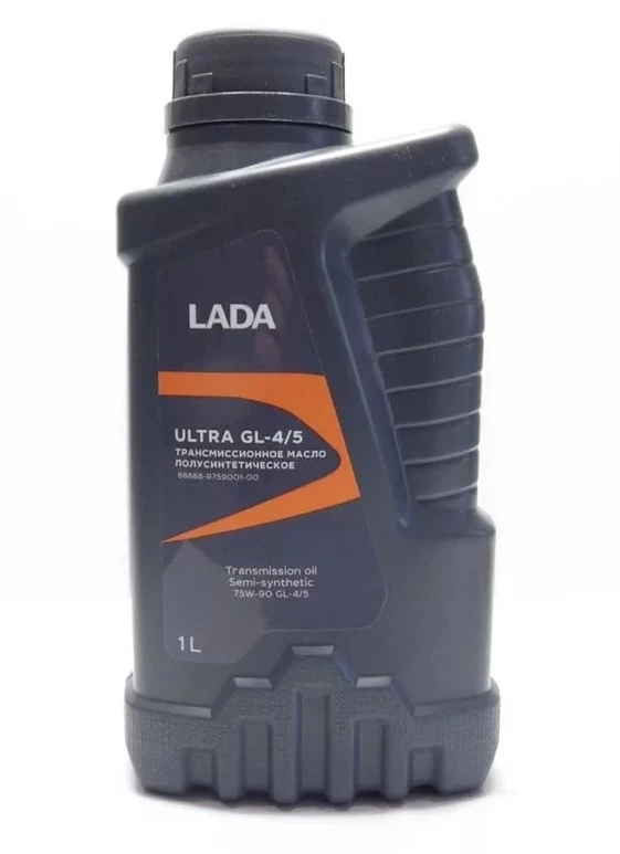 Масло трансмиссионное Lada Ultra 75W-90 полусинтетическое 1 л
