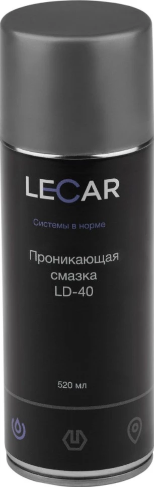 Смазка универсальная LECAR LD-40 (520 мл) (аэрозоль)