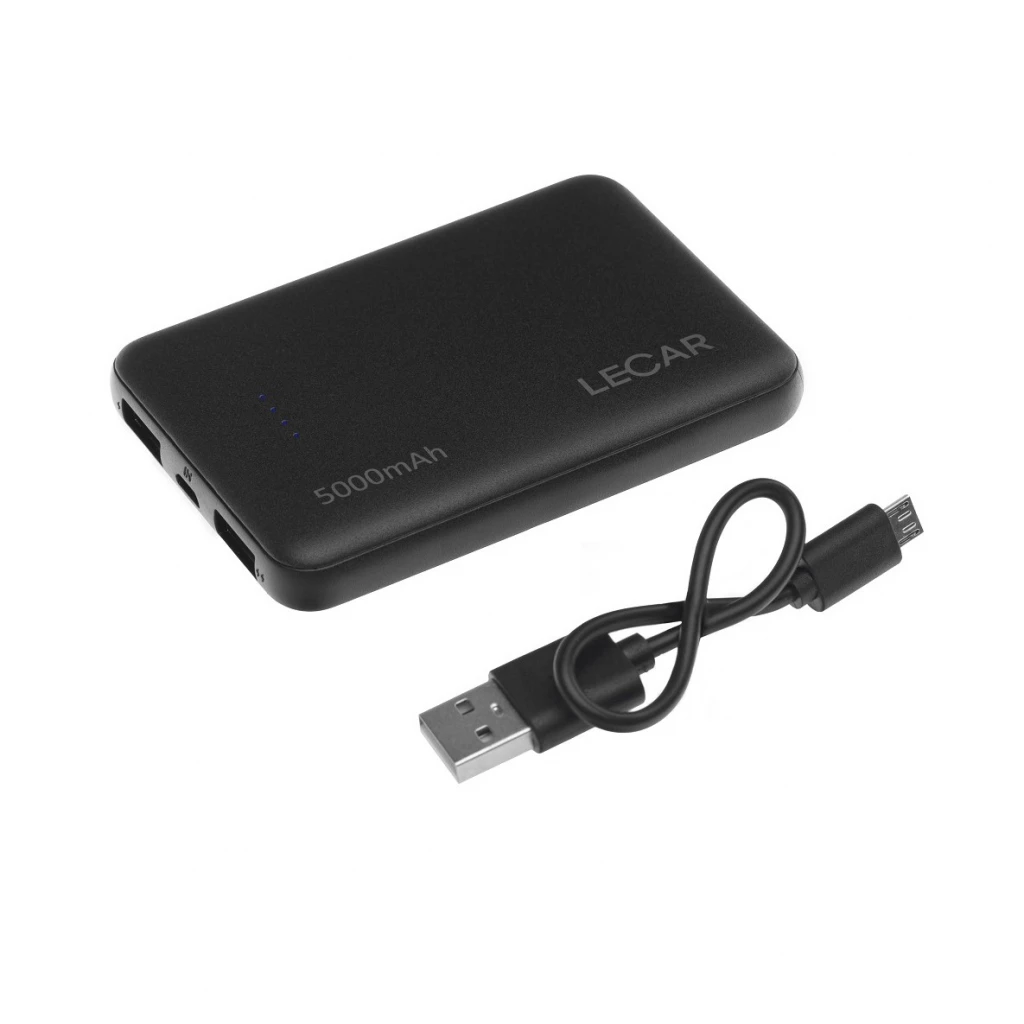 Портативный аккумулятор универсальный 5000 мАч (5V) LECAR (USB)