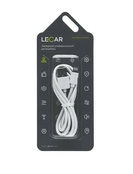 Кабель для телефона LECAR (USB Type-C, нейлоновая оплетка)