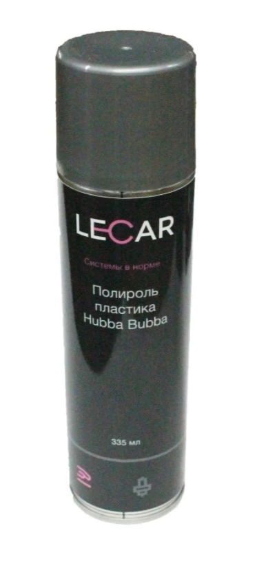 Полироль пластика LECAR (335 мл) (аэрозоль) (Hubba Bubba)