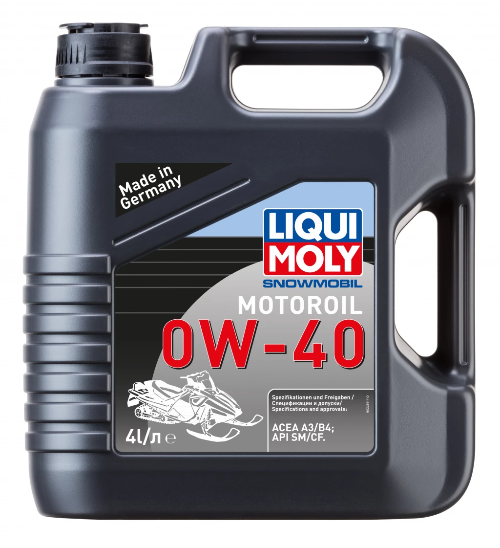 Моторное масло Liqui Moly Snowmobil Motoroil 0W-40 4 л