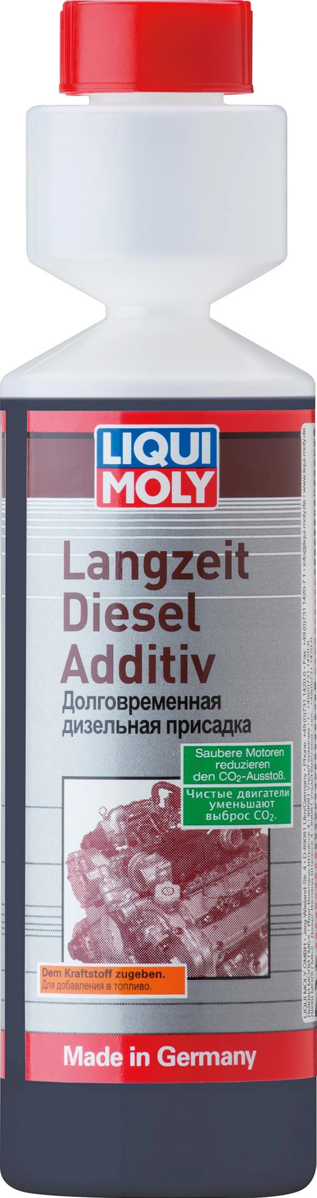 Присадка для дизельного топлива долговременная Liqui Moly Langzeit Diesel Additiv 250 мл