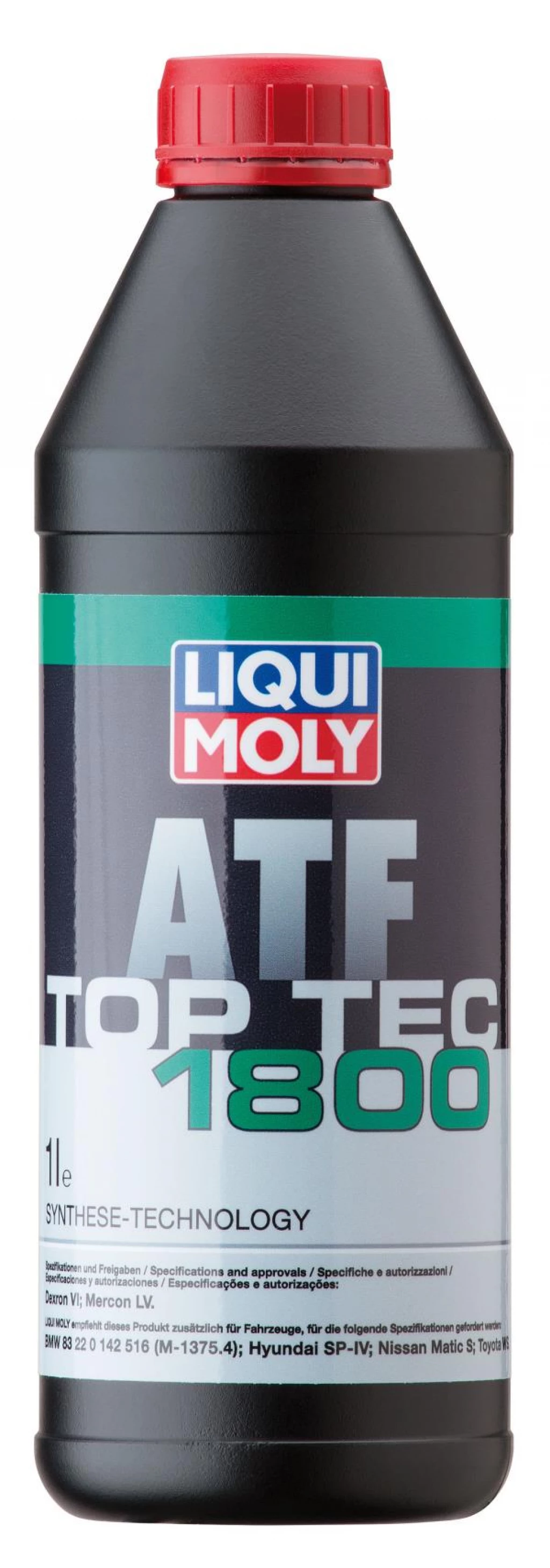Масло трансмиссионное Liqui Moly Top Tec ATF 1800 синтетическое 1 л