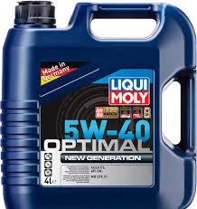 Моторное масло Liqui Moly Optimal New 5W-40 синтетическое 1 л