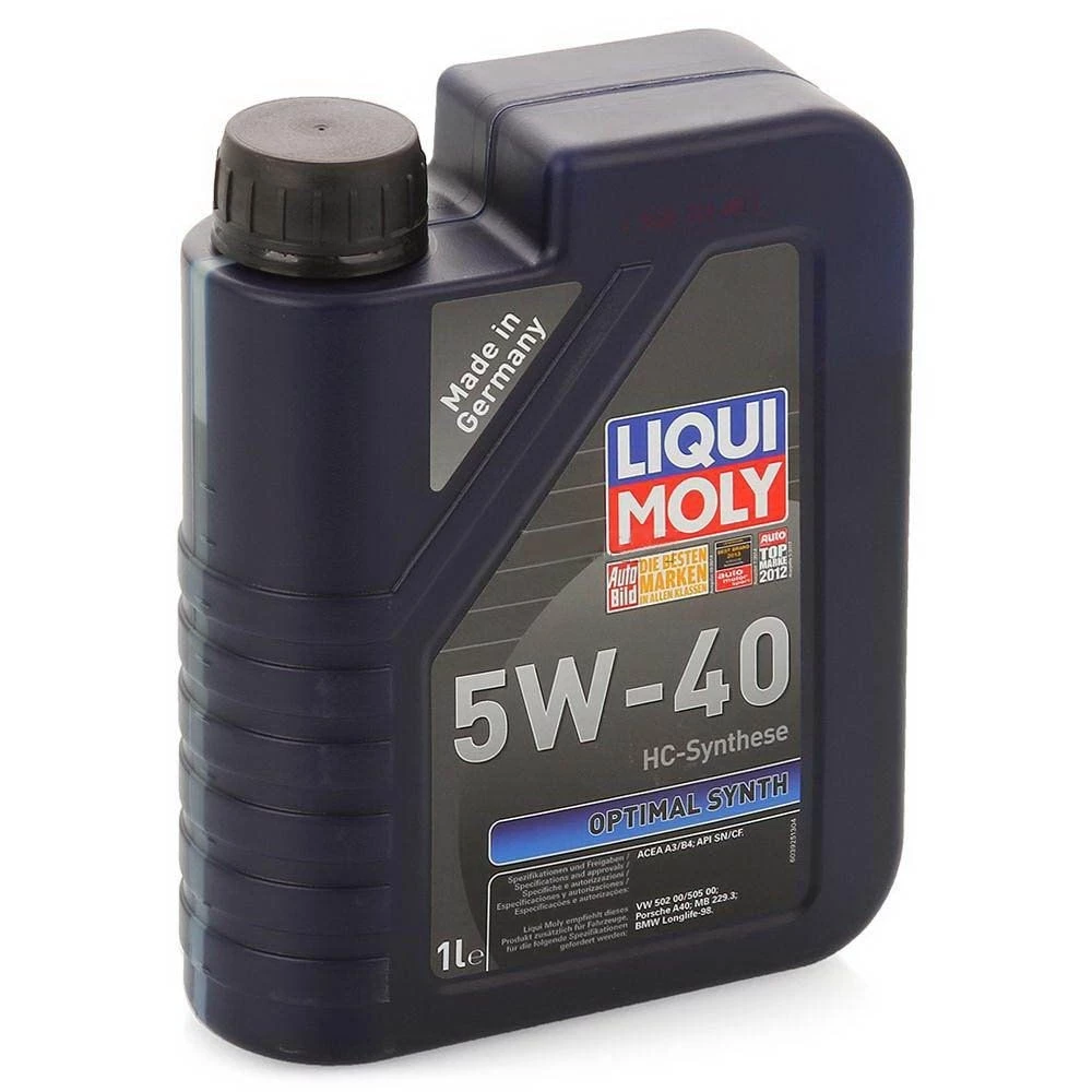 Моторное масло Liqui Moly Optimal Synth 5W-40 синтетическое 1 л
