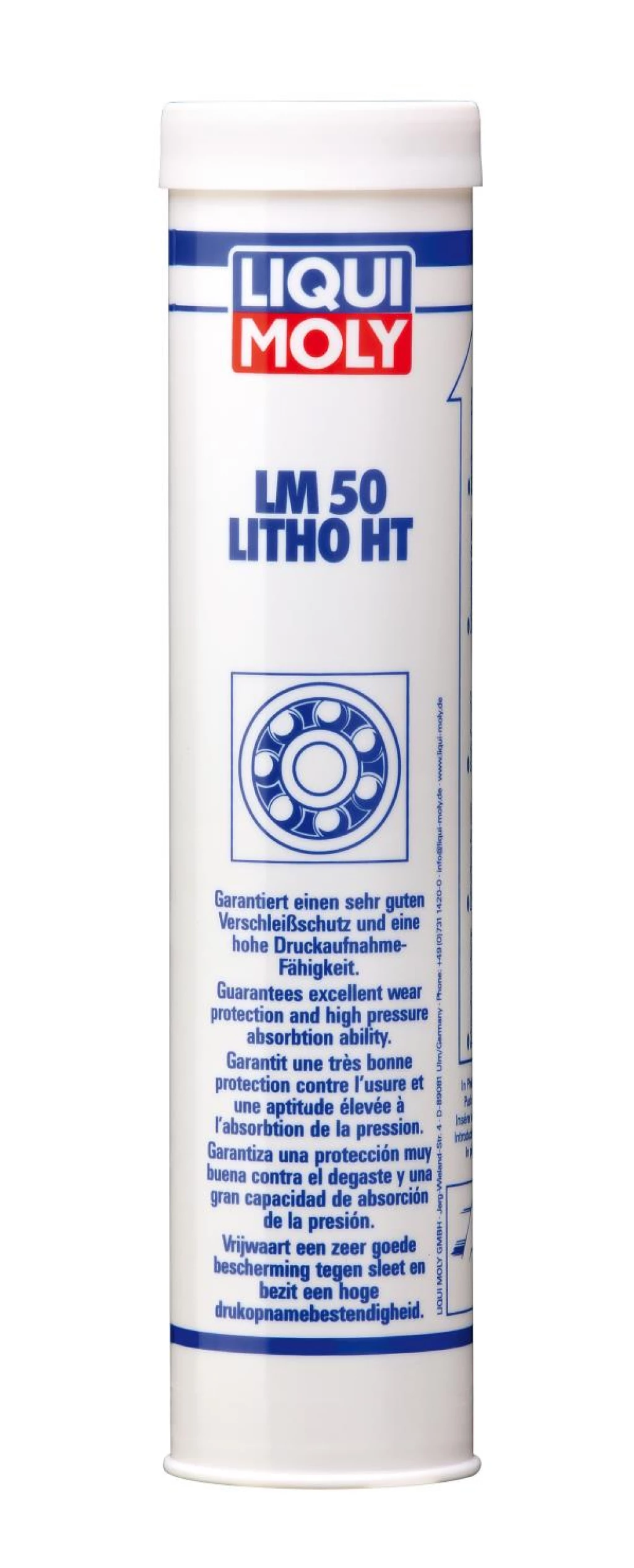 Смазка для ступичных подшипников Liqui Moly LM 50 Litho HT 400 мл