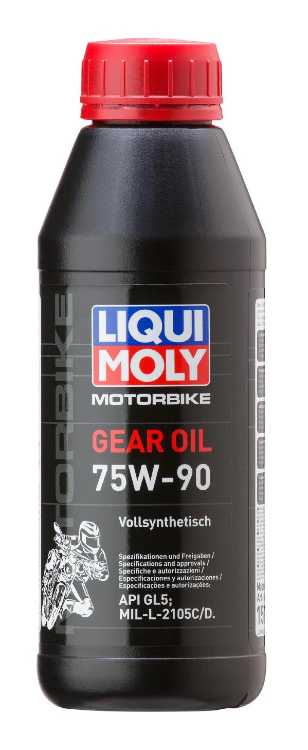 Масло трансмиссионное Liqui Moly Motorrad Gear Oil 75W-90 синтетическое 0,5 л