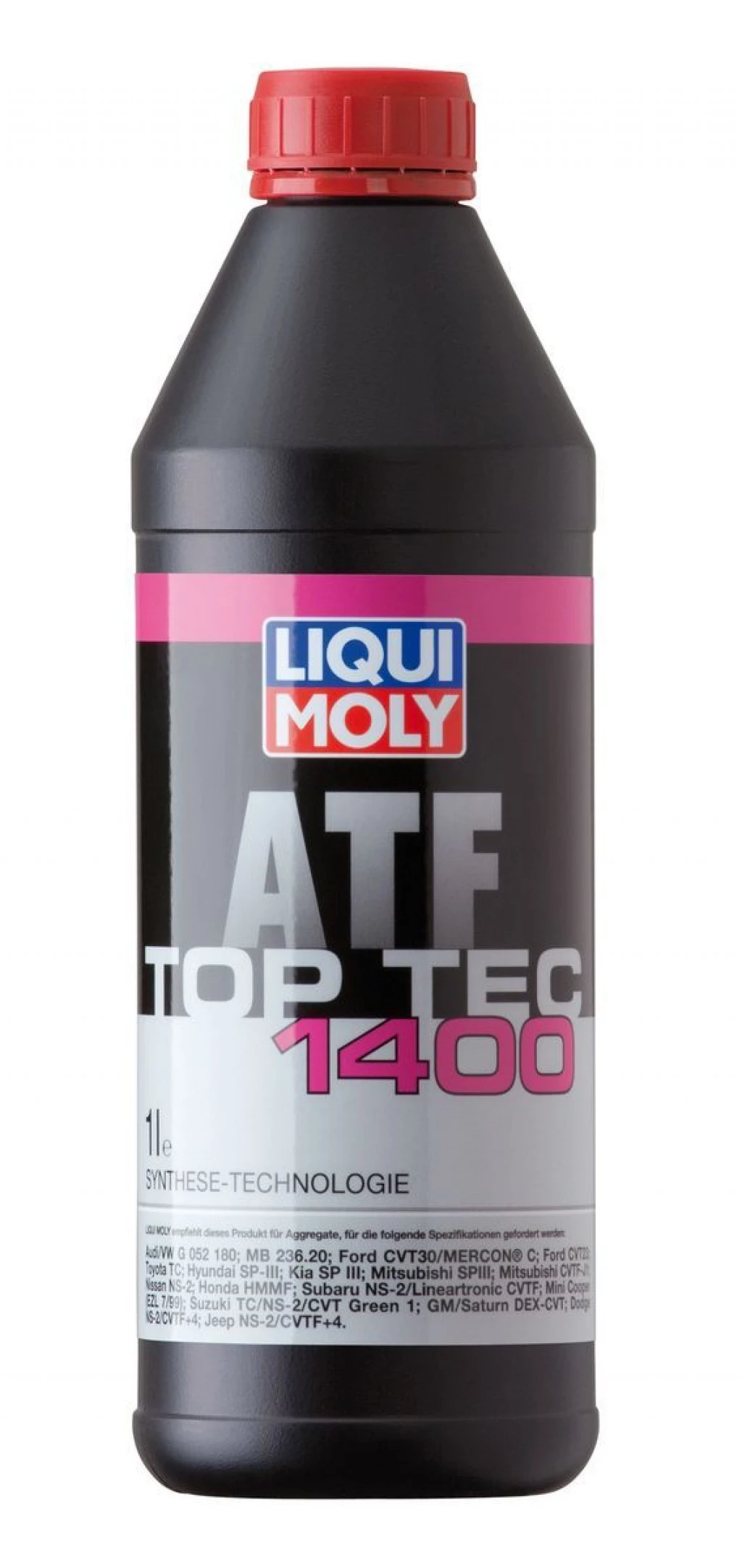 Масло трансмиссионное Liqui Moly Top Tec ATF 1400 CVT синтетическое 1 л