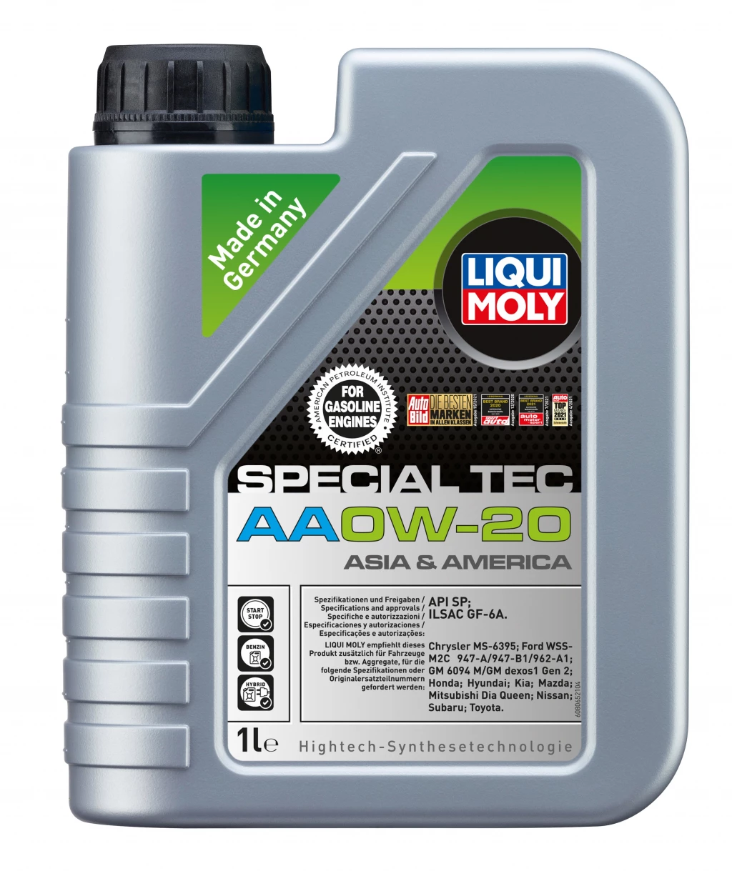 Моторное масло Liqui Moly Special Tec AA 0W-20 синтетическое 1 л