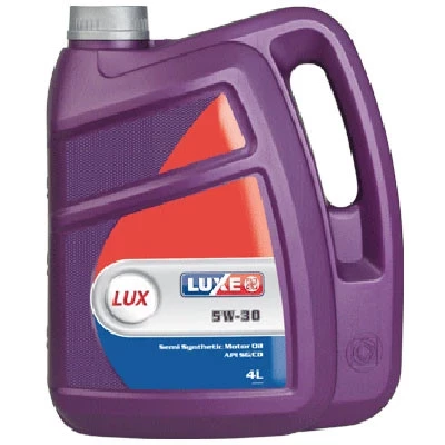Моторное масло LUXE Lux 5W-30 полусинтетическое 4 л