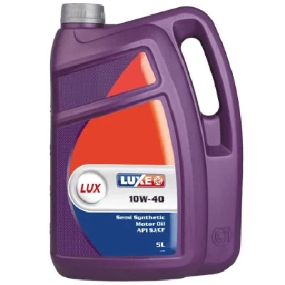 Моторное масло LUXE Lux 10W-40 полусинтетическое 5 л