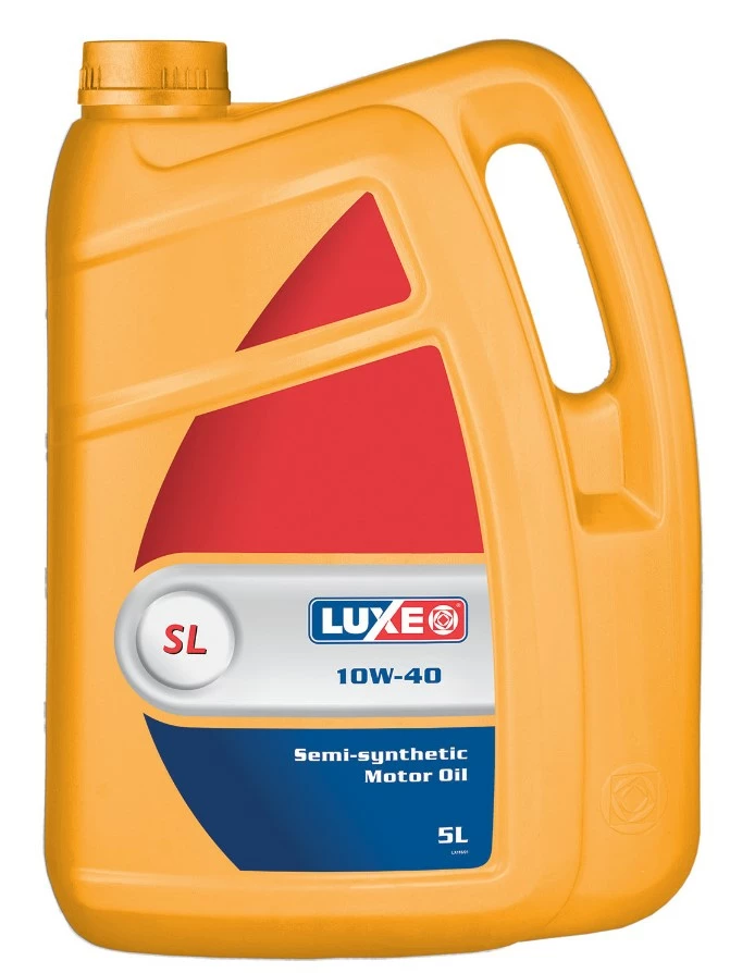 Моторное масло Luxe 10W-40 полусинтетическое 5 л