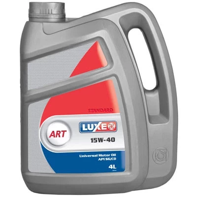 Моторное масло LUXE Standard ART 15W-40 минеральное 4 л