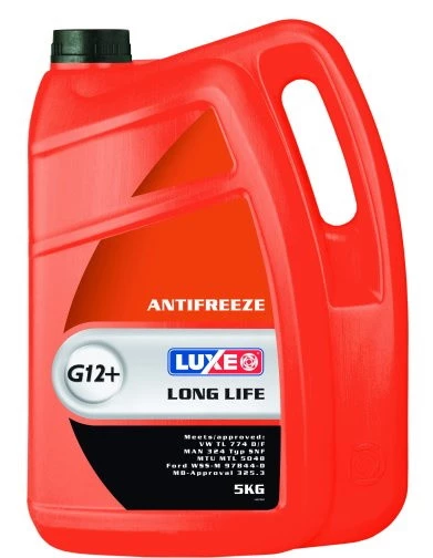 Антифриз LUXE Long Life G12+ -40°С красный 5 кг