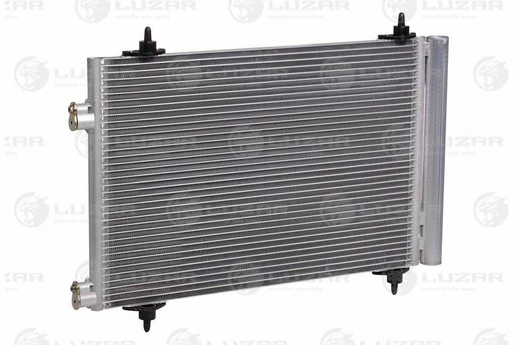 Радиатор кондиц. с ресивером для а/м Peugeot/Citroen 307 (00-)/C4 (04-) (LRAC 20GK) Luzar LRAC 20GK