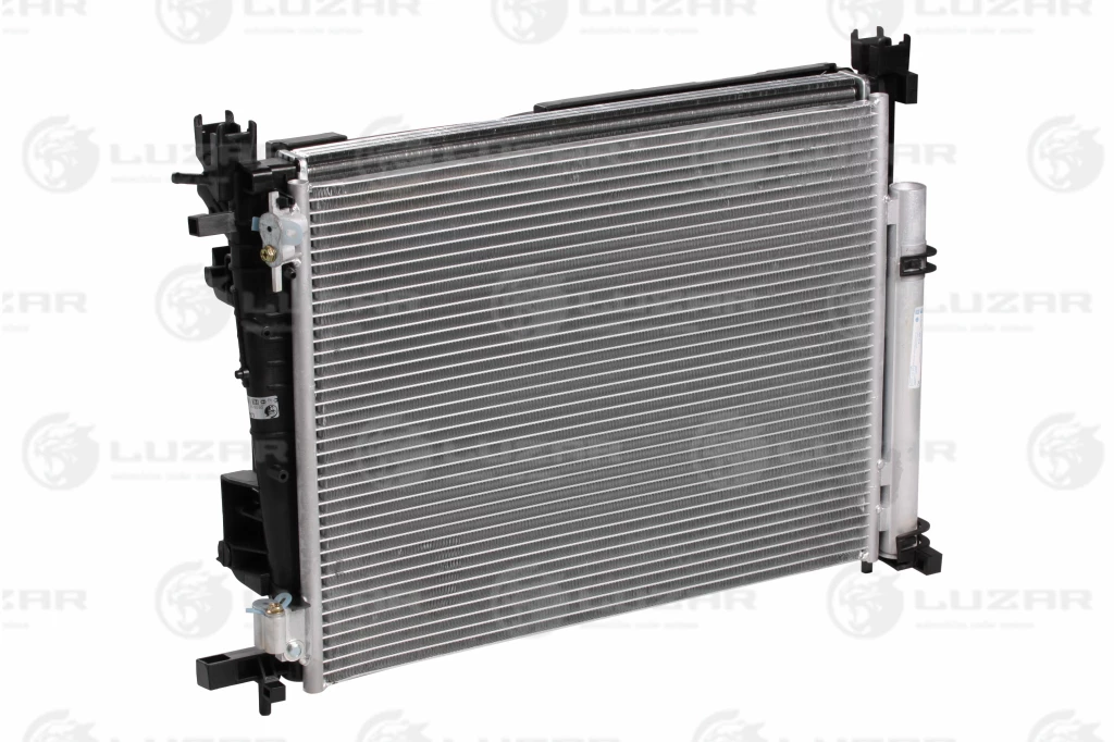 Блок охлаждения (радиатор+конденсер+вентилятор) Luzar LRK 0978