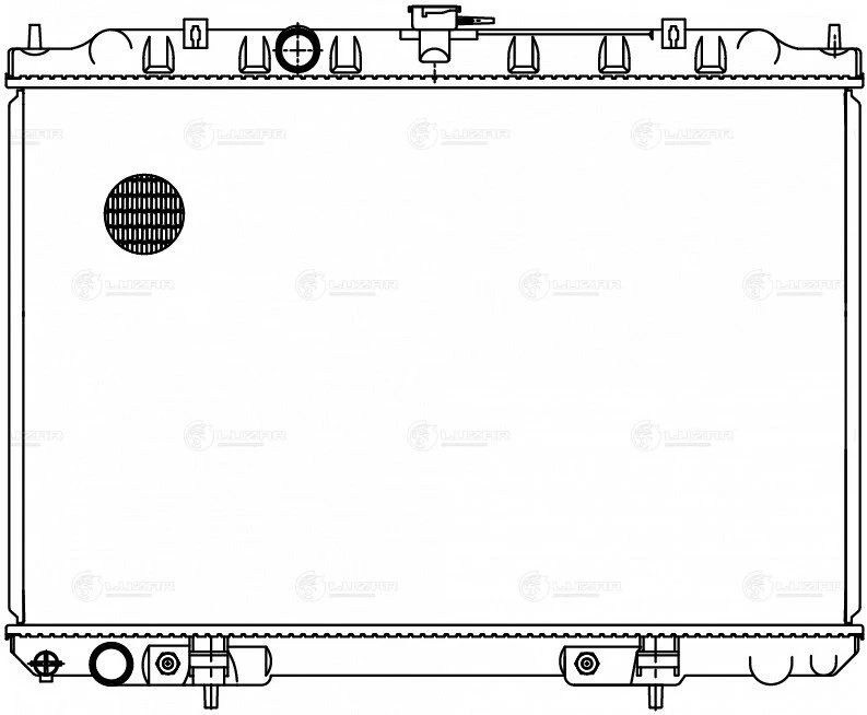 Радиатор охлаждения Luzar LRc 1418