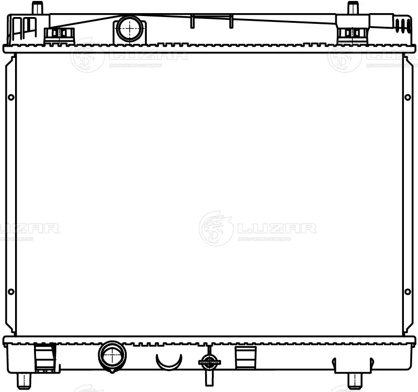 Радиатор охлаждения Luzar LRc 1935