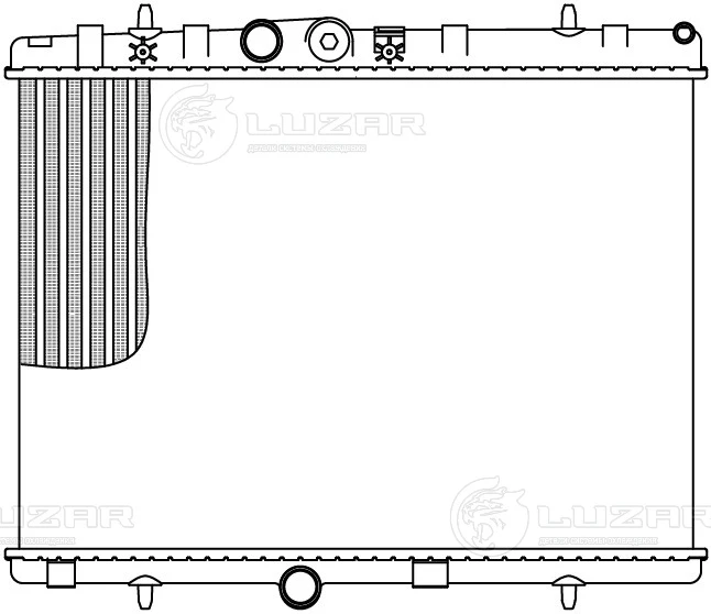 Радиатор охлаждения Luzar LRc 2017