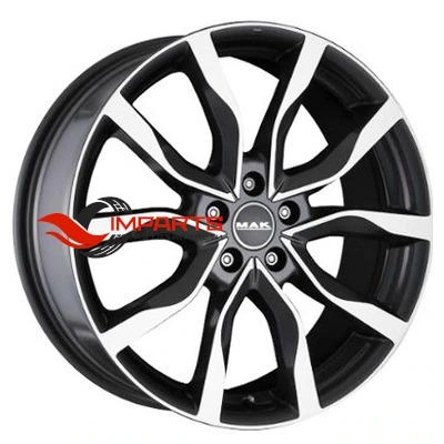 Колесный диск MAK 7x17/5x114,3 ET40 D76 Highlands Black mirror