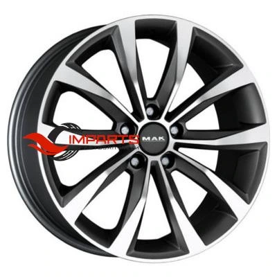 Колесный диск MAK 7x17/5x112 ET40 D57,1 Wolf Gunmetal Mirror Face