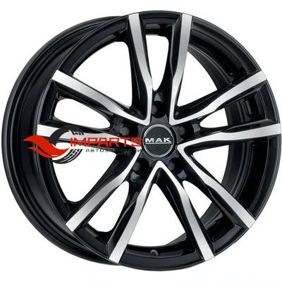 Колесный диск MAK 7x17/5x114,3 ET40 D76 Milano Black mirror