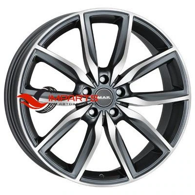 Колесный диск MAK 9,5x19/5x112 ET39 D66,6 Allianz Gunmetal Mirror Face