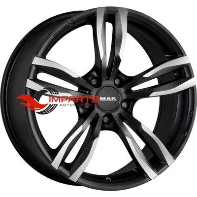 Колесный диск MAK 8,5x19/5x112 ET25 D66,6 Luft Ice Black