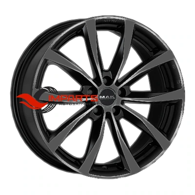 Колесный диск MAK 7x17/5x112 ET40 D57,1 Wolf Gloss Black