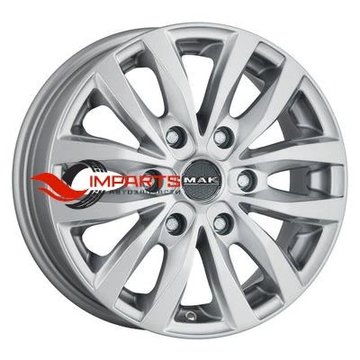 Колесный диск MAK 7x17/5x120 ET60 D65,1 Load 5 Silver