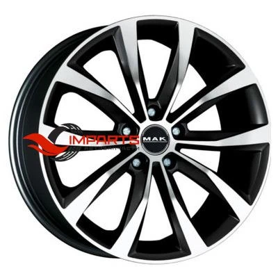 Колесный диск MAK 8x19/5x114,3 ET50 D76 Wolf Black mirror